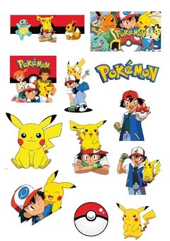 CALCOS COD. 273 - POKEMON - comprar online