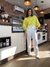 Calça cós alto - comprar online