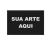 CAPACHO PERSONALIZADO COM SUA MENSAGEM OU LOGOMARCA 1,00 x 0,60