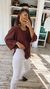 Blusa Rayon Poplin FEMME - Inicial Indumentaria