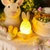 Mini Luminária de Coelhinho de Páscoa Decorativo com Vela de LED - loja online