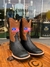 Bota Texana Masculina Preto/Havana Moiadeiros Original 1873
