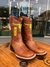 Bota Texana Masculina Fossil Detalhes Verde Neon-MORS103 Moiadeiros