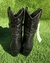 Imagem do Bota bico fino Feminina Country Cano curto Em Couro Nobre Preto - Capelli