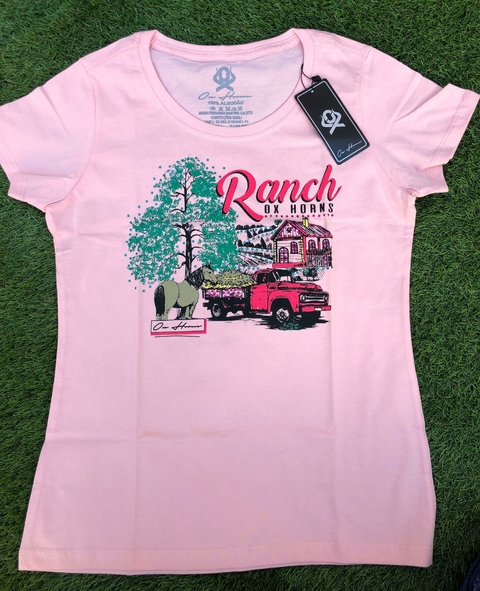 T-shirt Rosa - Ox Horns