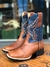 Bota Texana Masculina MORS150 Champagne/Azul Moiadeiros - comprar online