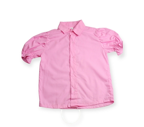 Blusa Tricoline Rosa