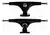 Truck Longboard 180mm Invertido 50 Graus