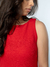 Vestido Tubinho Vermelho e Azul - Charlotte
