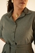 Chamise Midi Verde Oliva - loja online