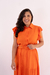 Vestido Midi Laranja - loja online