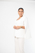 Blazer Capa Alfaiataria Off White - comprar online