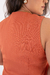 Conjunto Bermuda e Colete Terracota - loja online