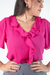Blusa Manga Godê Rosa Pink