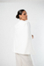 Blazer Capa Alfaiataria Off White - loja online