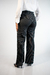 Calça Risca de Giz Preta e Branca - comprar online