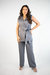 Conjunto Calça e Colete Maxi Chumbo - loja online