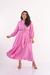 Vestido Longuete Rosa Bebê
