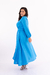 Vestido Longuete Azul na internet