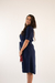 Chamise Midi Azul Marinho - Charlotte