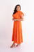 Vestido Midi Laranja - loja online