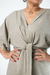Imagem do Vestido Kimono Cinza