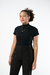 Blusa Canelada Gola Alta Preto - comprar online