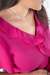 Blusa Manga Godê Rosa Pink - comprar online