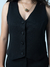 Conjunto Calça e Colete Preto - loja online