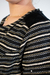 Vestido Tubinho Tweed Preta - comprar online