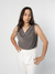 Blusa Gola Boba Cinza