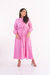 Vestido Longuete Rosa Bebê - comprar online