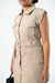 Vestido Midi Bege - comprar online