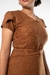Vestido Evase Marron - Charlotte