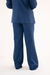 Calça Wide Leg Azul Marinho
