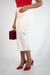 Saia Midi com Fenda Off White na internet