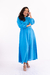 Vestido Longuete Azul - comprar online