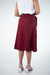 Saia Midi com Pregas Cherry - loja online