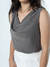 Blusa Gola Boba Cinza - comprar online