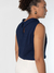 Blusa Alice Gola Alta Azul Marinho na internet