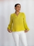 Blusa Verde Manga Longa