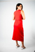 Conjunto Saia e Cropped Vermelho na internet