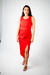 Imagem do Conjunto Saia e Cropped Vermelho