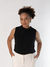 Blusa Alice Gola Alta Preto