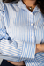 Imagem do Camisa Listrada Azul e Branca