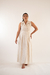Vestido Longo Off com Brilho - comprar online