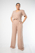 Conjunto de Linho Caqui