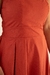 Vestido com Laço na Alça Terracota - Charlotte