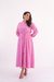 Vestido Longuete Rosa Bebê na internet