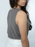 Blusa Gola Boba Cinza